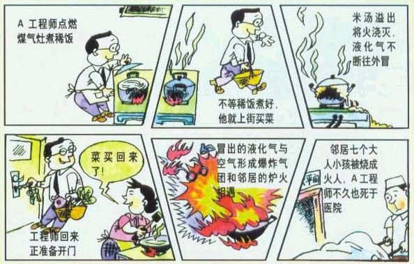 漫画：安全不可麻痹