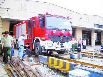 北京花费1500万购入两辆路轨两用消防车