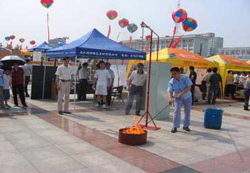 武汉雨神细水雾灭火装置闪亮登场(组图)