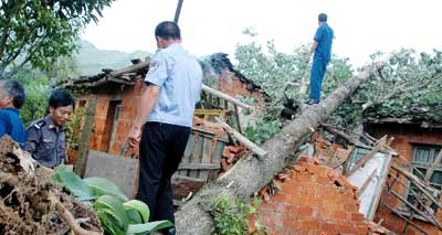 江西遭雷电袭击 14人雷击身亡（组图）