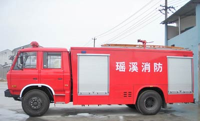 温州瑶溪消防喜添东风153消防车（图）