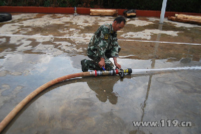 文山消防新式供水器材研发成功（图）