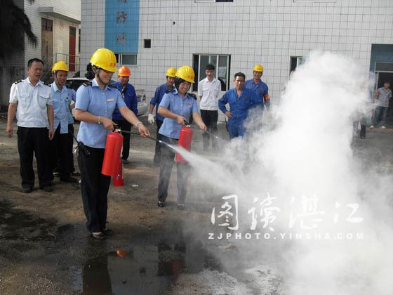 粤海铁路加强消防培训 确保消防安全/图