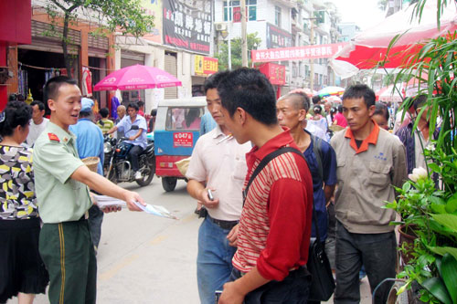 消防借助安全生产月 搭建御火宣传舞台