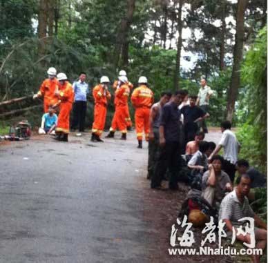 福建旗山森林公园惨剧：中巴失控致1死6伤