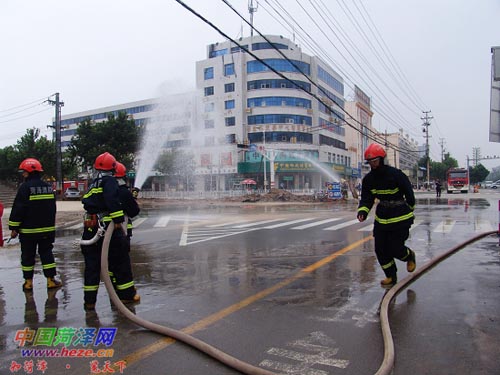 菏泽市多发联动迅速处置一起燃气泄露事故