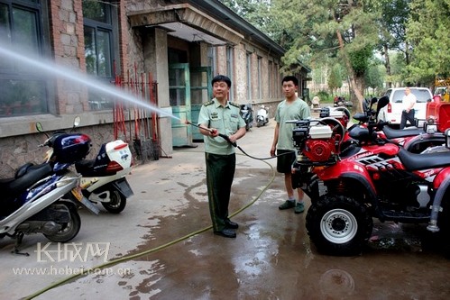 承德装备山地消防摩托车用于防火安全