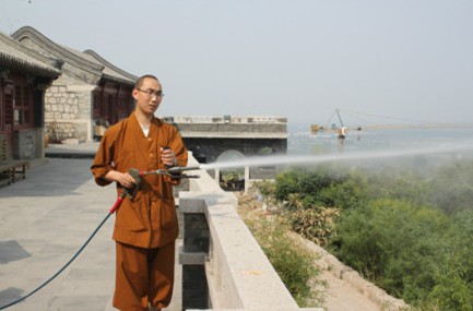 北京龙泉寺配备高压细水雾灭火装置