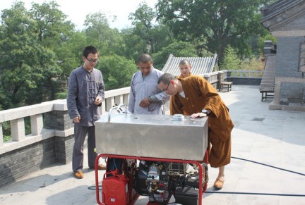 北京龙泉寺配备高压细水雾灭火装置