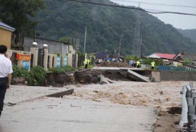 组图：东北洪灾已造成85人死亡 105人失踪