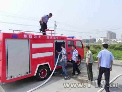 泗县乡镇消防力量全覆盖 均配备消防车