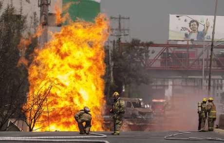 墨西哥天然气管道发生爆炸事故 无人伤亡