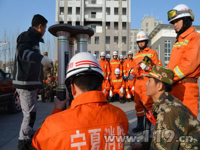 中卫消防新添“八爪鱼” 提升救援能力