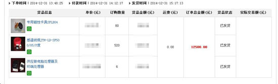 青岛中阳消防于慧聪消防商城完成在线交易