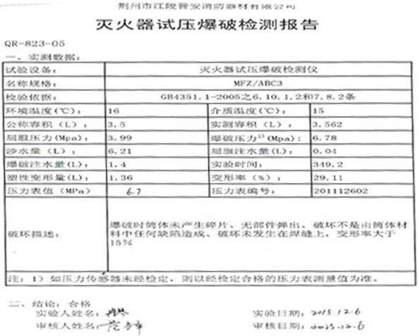 手提式灭火器瓶体制造中几个特殊工艺介绍