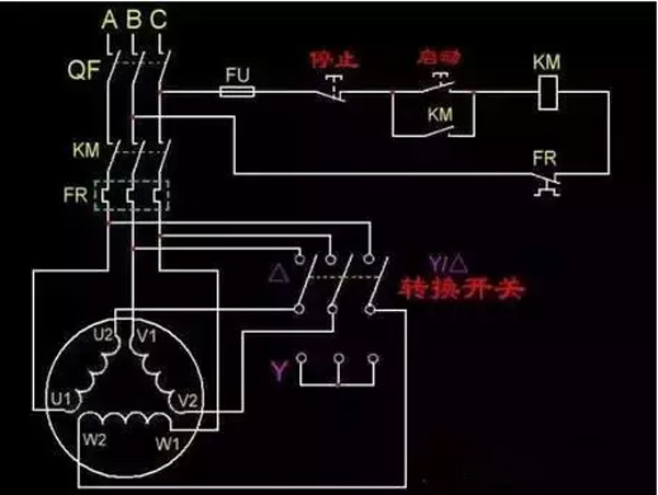 电机的星形接法和三角形接法有什么不同？