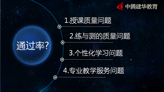 中腾建华教育冉云雷 ：解决消防工程师通过率之道