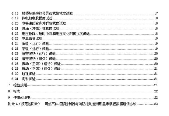 国家标准GB 16808《可燃气体报警控制器》征求意见