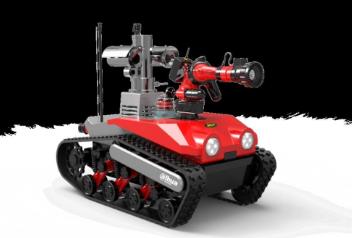 大华智能消防机器人远程救援 爆炸火场的新“战士”