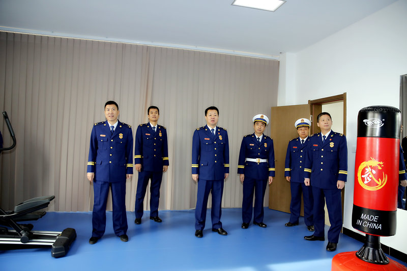内蒙古包头消防奥体中心小型消防站揭牌