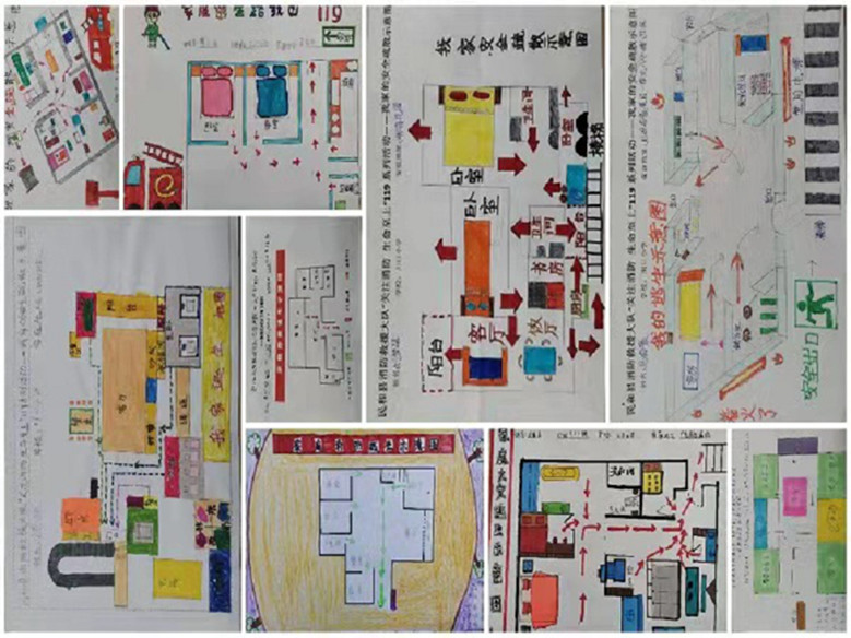 青海海东消防组织全市中小学生开展消防教育活动