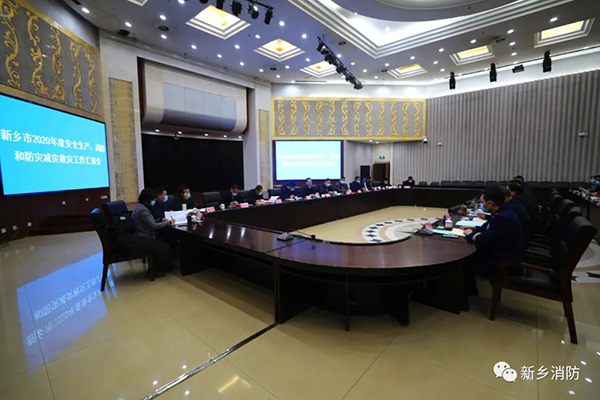 河南省政府对新乡市2020年度消防工作进行考核巡查