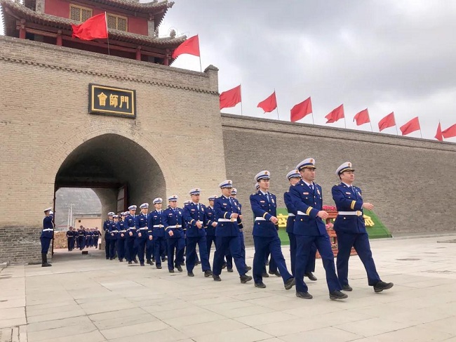 甘肃消防救援总队：开展庆祝建党100周年暨党史学习教育研学活动