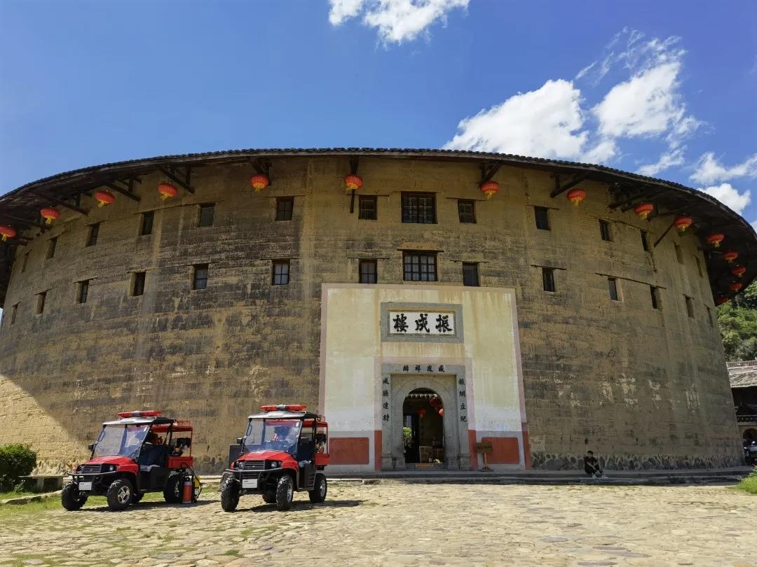 永定土楼：细水雾设备进景区，一边培训一边体验客家文化