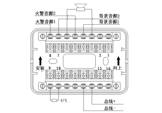 西核彩桥KM8303输入输出模块接线图