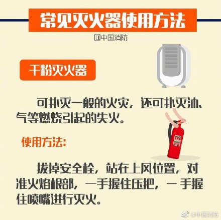 灭火器你真的会用么