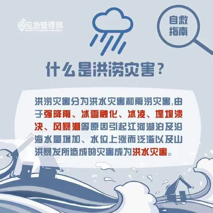 洪涝面前，我们应该知道的事！