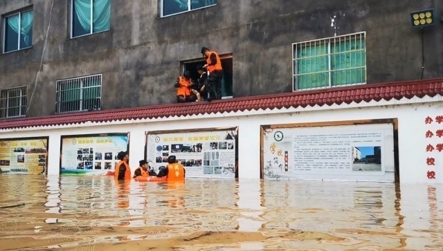 福建松溪出现历史最大洪水