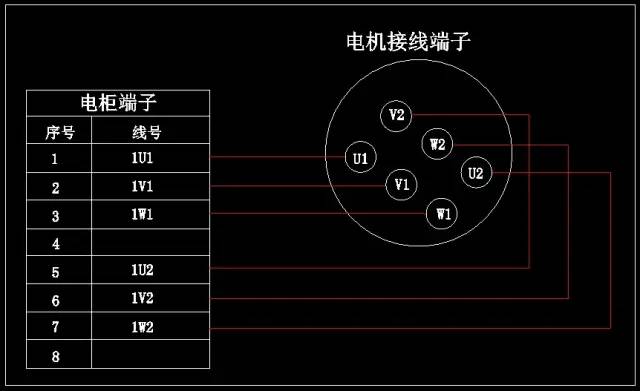 星三角启动现场接线注意事项 