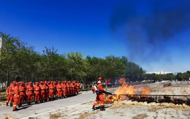 新疆森林消防总队中级消防员衔级晋升培训正式拉开帷幕