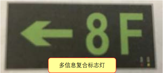 人员密集场所的疏散出口、安全出口附近应设置多信息复合标志灯