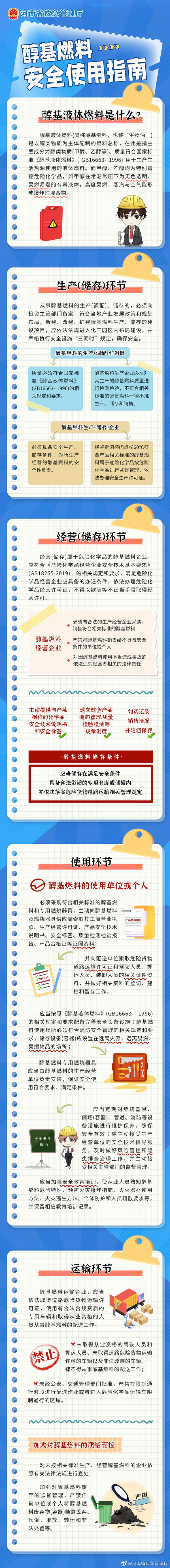 如何安全使用醇基燃料？河南省安委办来支招