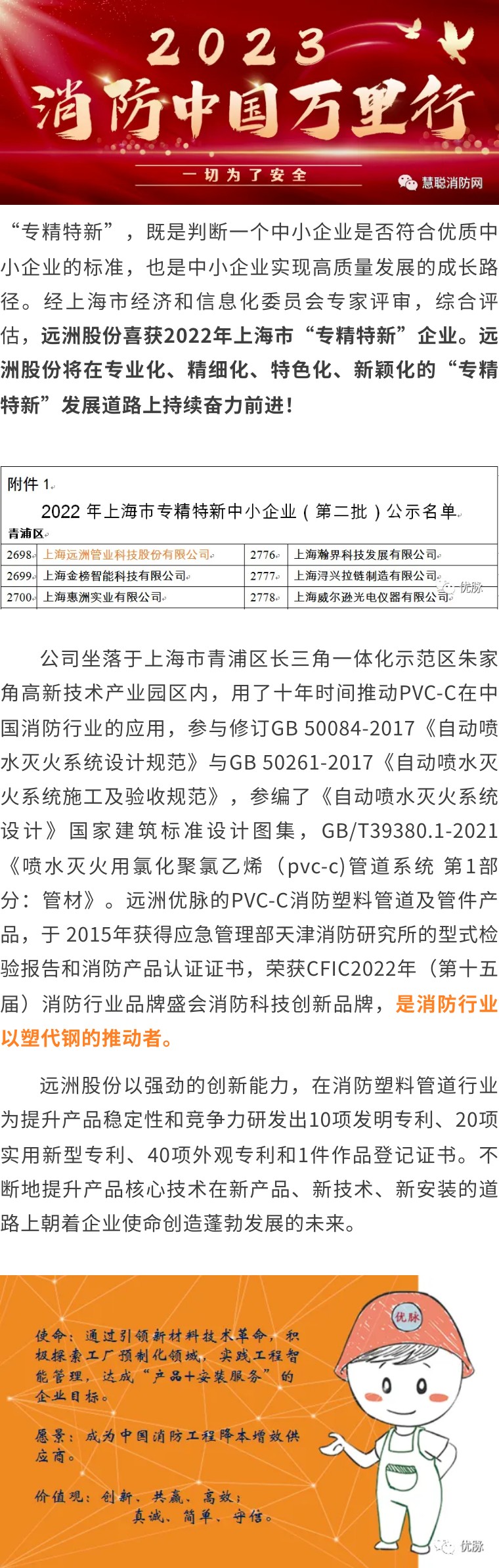 喜报：远洲股份喜获上海市“专精特新”企业