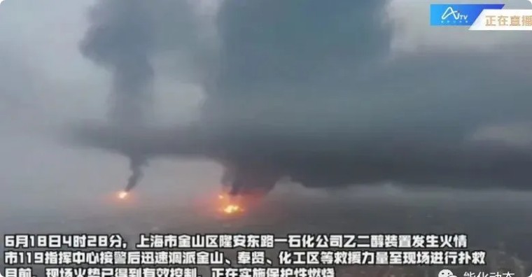 上海石化“618爆炸事故”查明，值班长无错，时任董事长等20人被处理