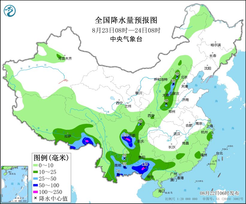 东北地区东部及南方等地部分地区仍有较强降雨