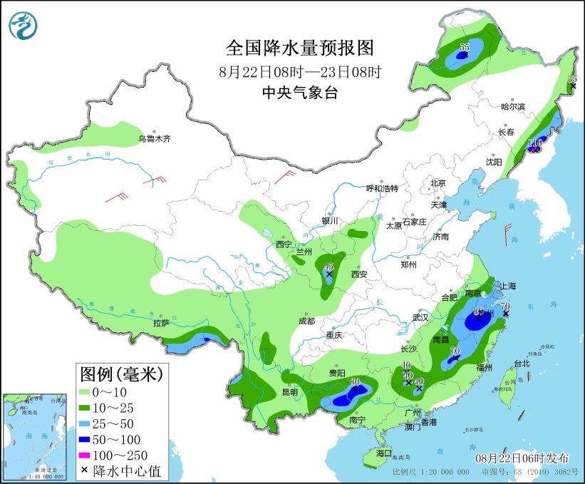 东北地区东部及南方等地部分地区仍有较强降雨