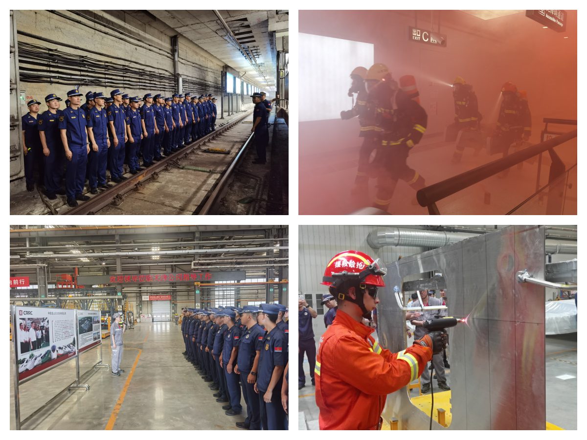 天津：圆满完成地铁灭火救援驻厂轮训工作