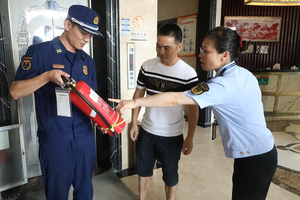 台州天台：多部门联合开展消防产品专项整治