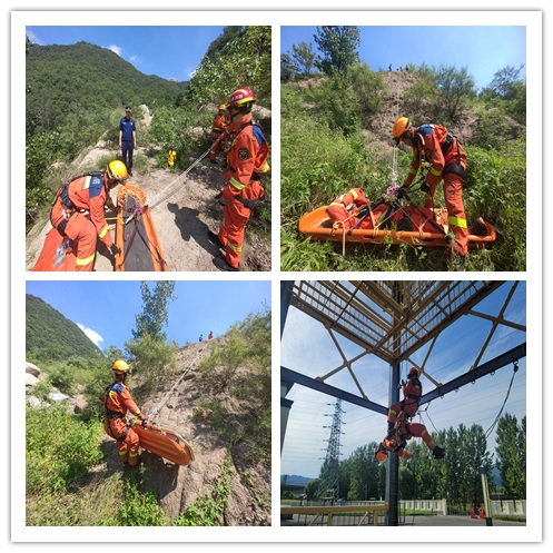 天津：对山岳救援专业队进行实战拉动