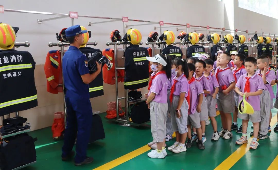 开学啦！遵义消防全力护航校园开学季！