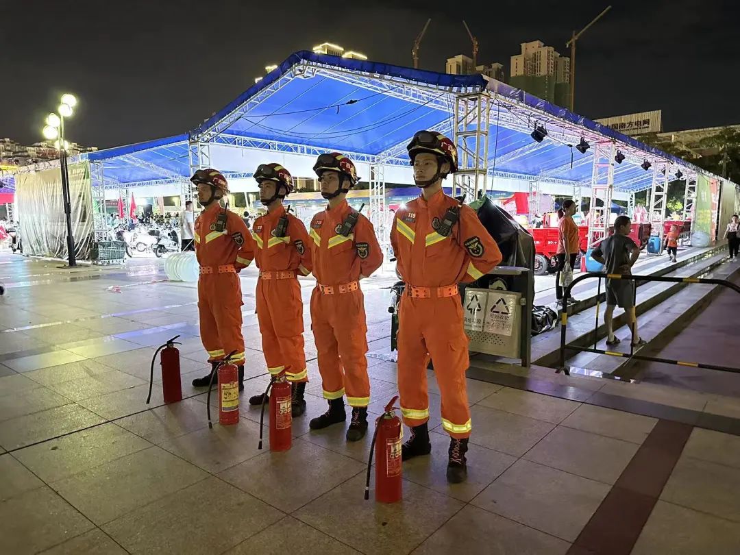 贵港消防圆满完成2023年“一带一路”国家驻华使节自行车系列赛安保工作