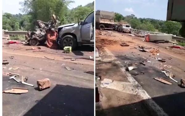 巴西中部发生17辆车连环相撞事故 已致3人死亡