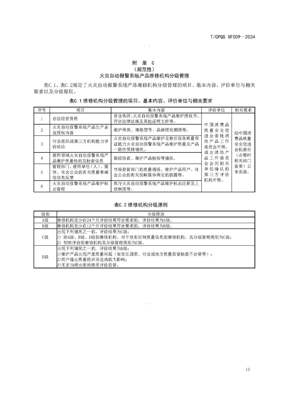 新标准明确：火灾探测报警产品使用寿命不宜超过12年！